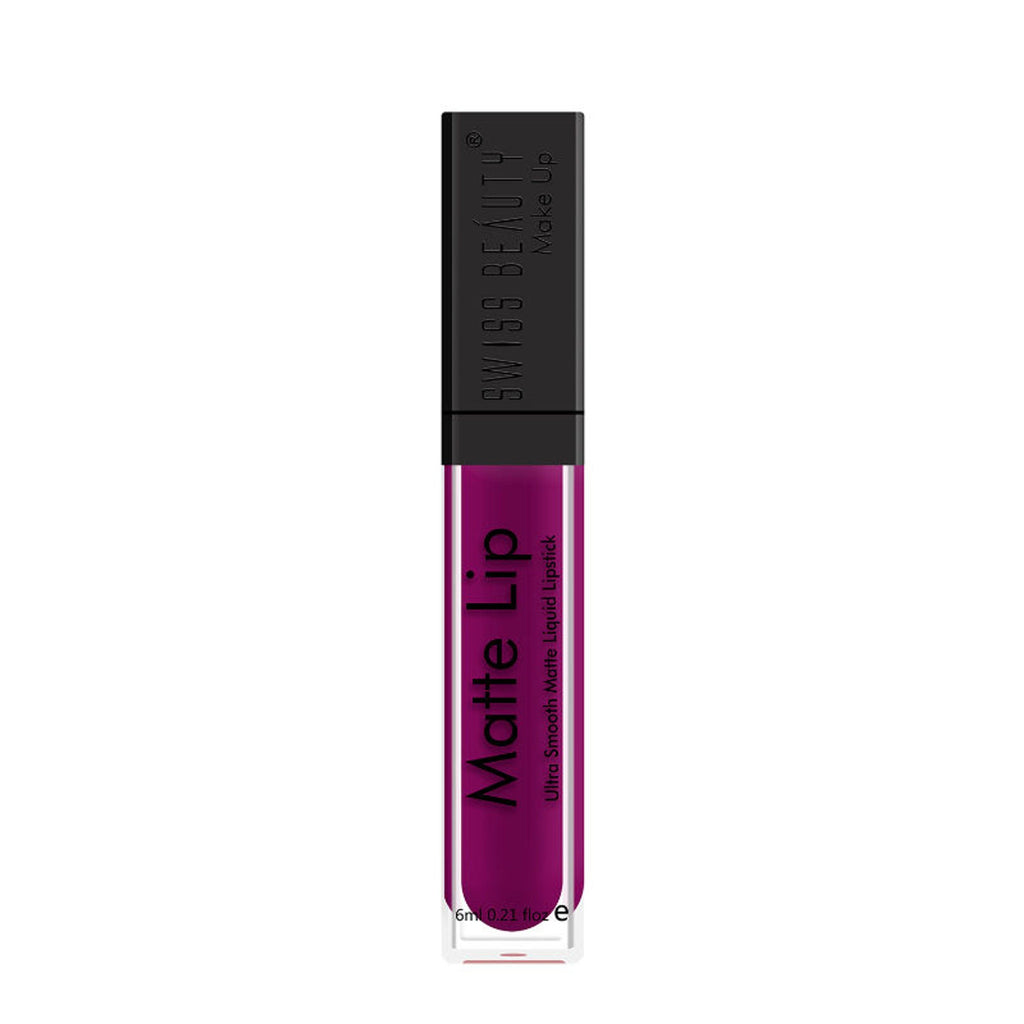 Swiss Beauty Ultra Smooth Matte Liquid Lipstick - 39 Ruby - Distacart