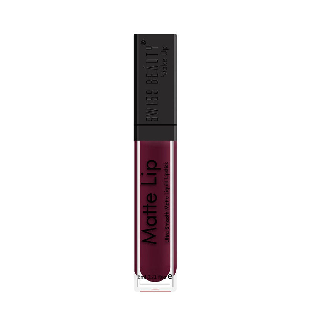 Swiss Beauty Ultra Smooth Matte Liquid Lipstick - 41 Garnet - Distacart