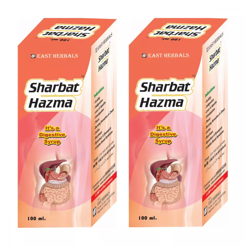East Herbals Sharbat Hazma Digestive Syrup