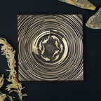 Tehzeeb Creations Golden Embossed Wall Painting