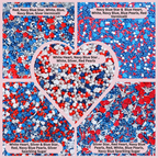confect edible patriotic sprinkles edible sprinkles for cake cupcake decorations heros triumph sprinkle pack of 5 j4 05
