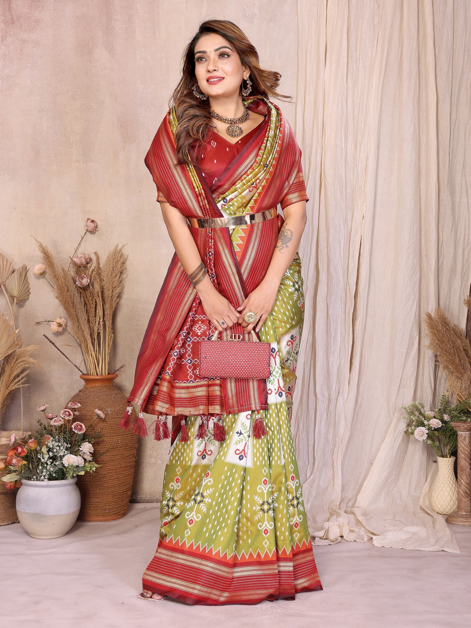 Anaita Premium South Soft Silk Saree - Distacart