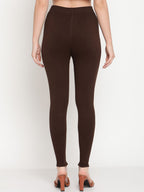 TAG 7 Pack of 2 Blue & Brown Ankle Length Leggings