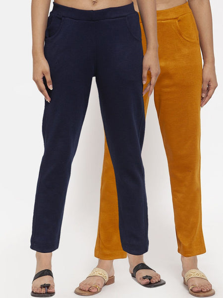 TAG 7 Women Pack of 2 Solid Leggings