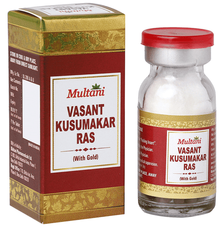 Multani Vasant Kusumkar Ras With Gold