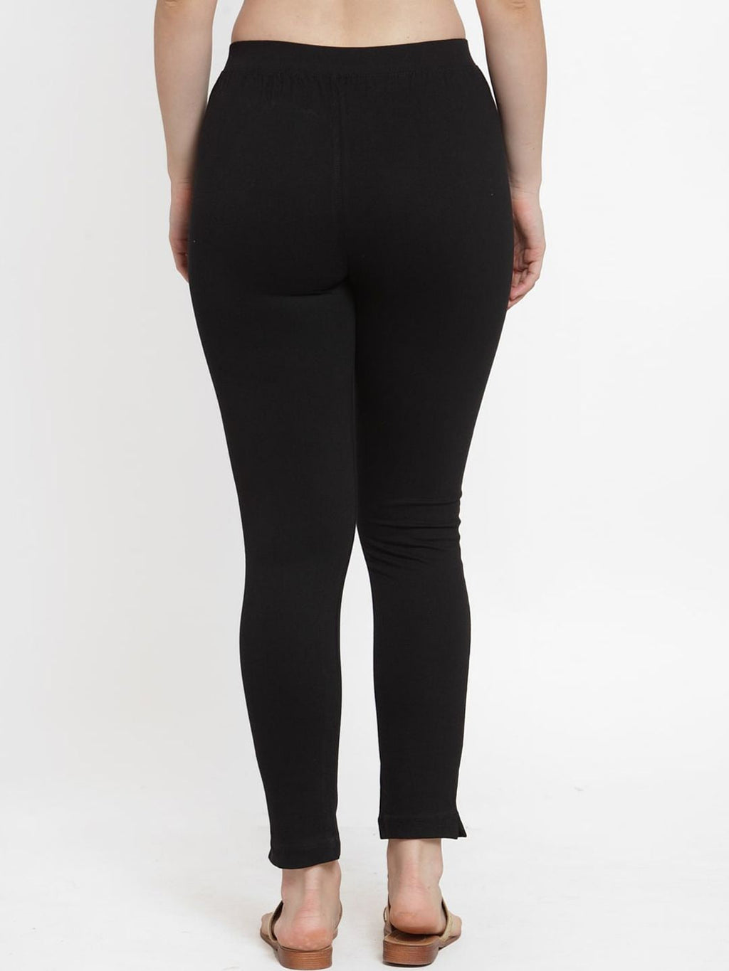 TAG 7 Women Pack of 2 Solid Ankle-Length Leggings