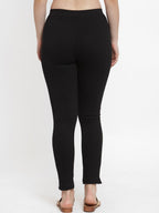 TAG 7 Women Pack of 2 Solid Ankle-Length Leggings