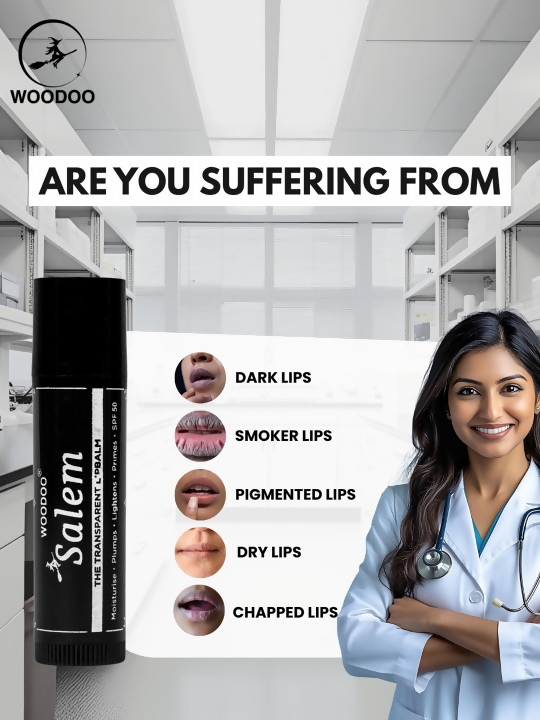 Woodoo Salem Lip Lightening Balm