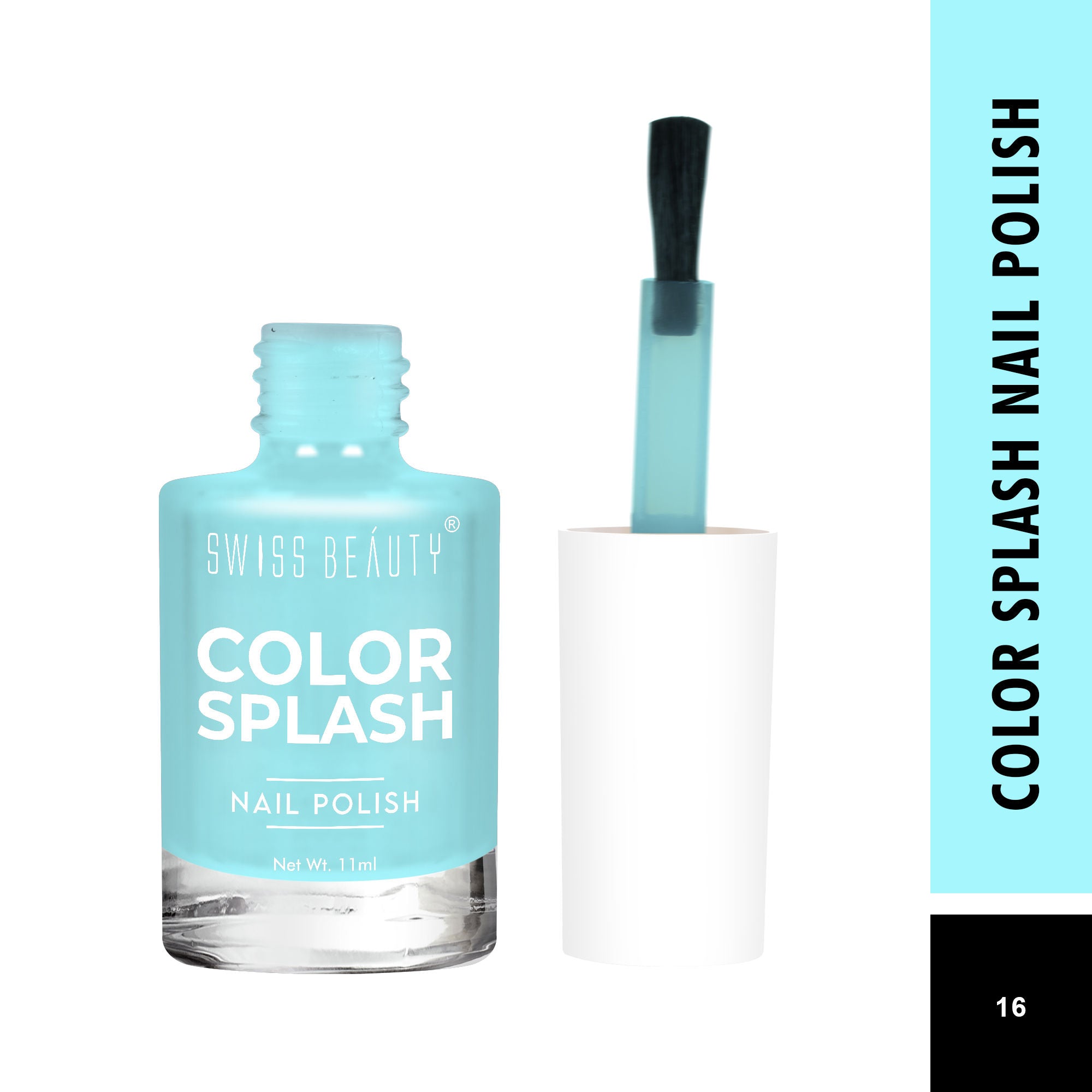 Swiss Beauty Color Splash Nail Polish - Shade-16 - Distacart