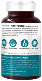 bliss welness kidney detox veg tablet 60 each