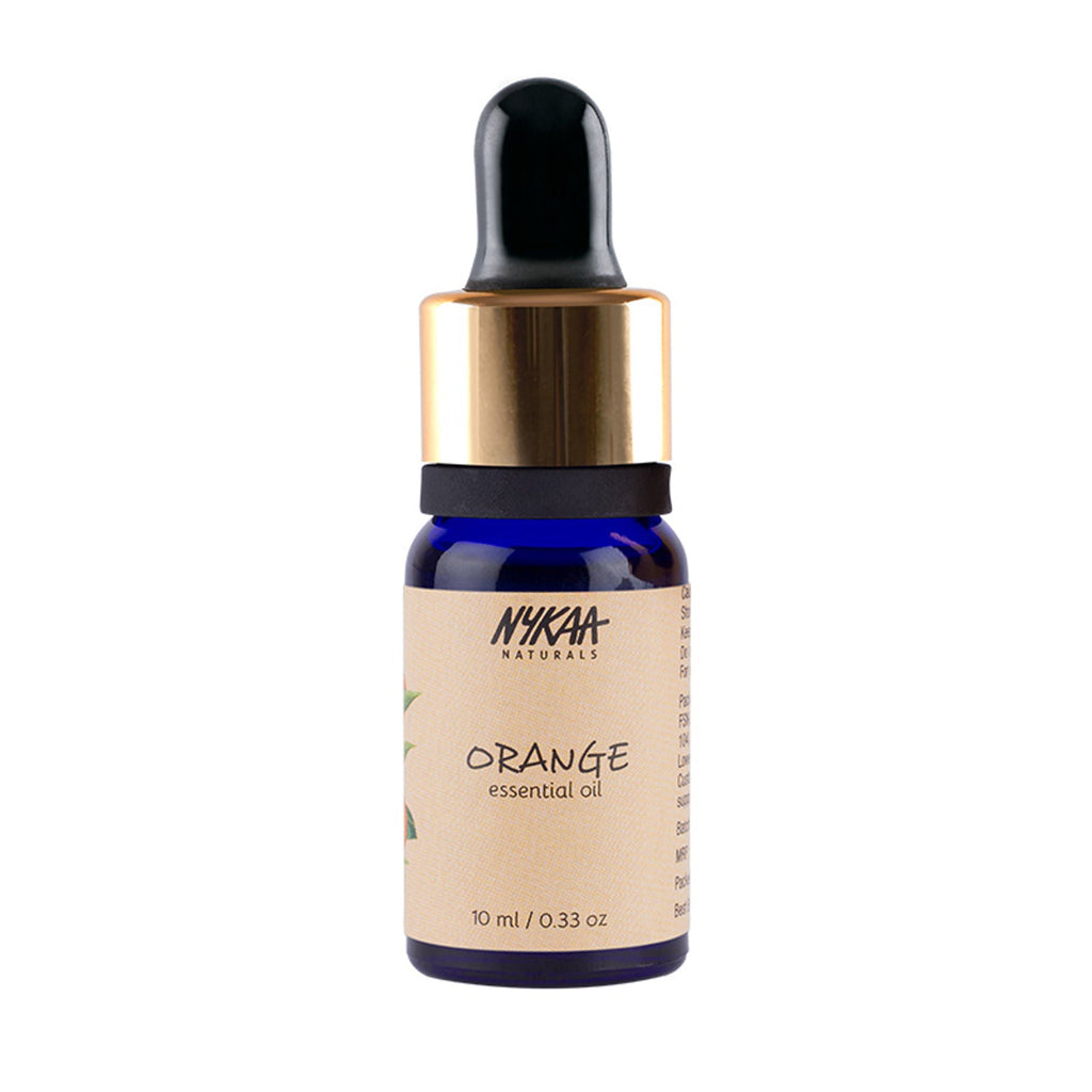Nykaa Naturals - Orange Essential Oil For De-Tanning & Glowing Skin - 100% Natural