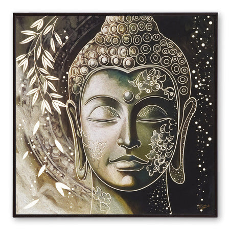 Tehzeeb Creations Golden Embossed Wall Painting