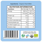  Organic Bajra (Pearl Millet) Flour 500gm