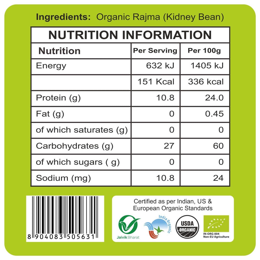 Organic Rajma 
