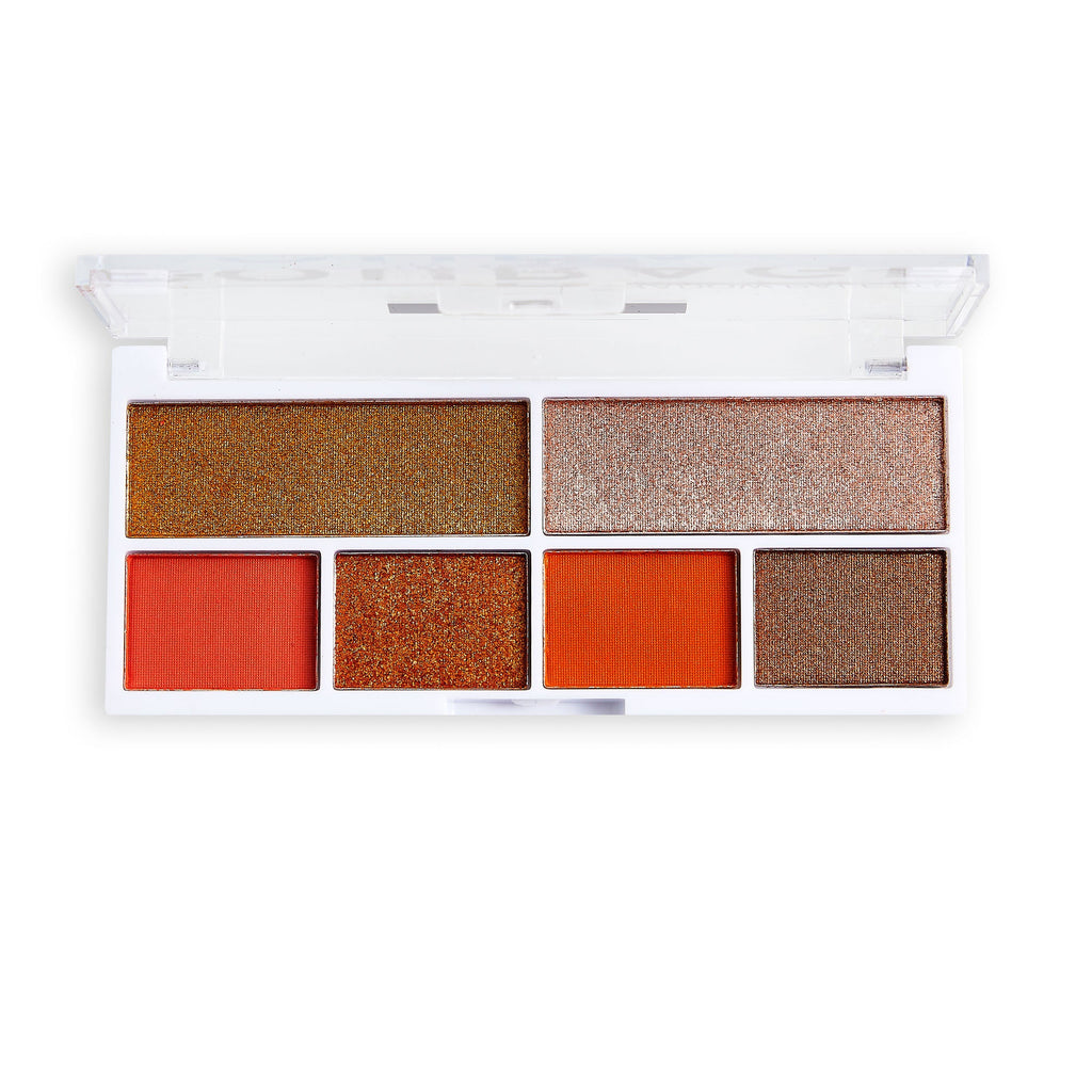 Makeup Revolution Relove Colour Play Eyeshadow Palette - Courage - Distacart
