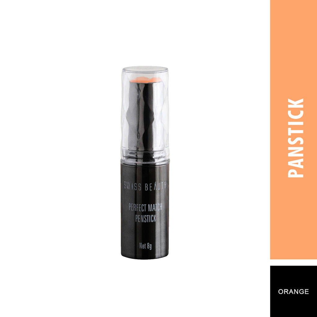 Swiss Beauty Perfect Match Panstick - 6 Orange - Distacart