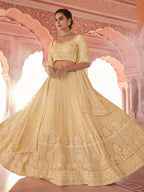 Myra Off White Embroidered Designer Lehenga Choli