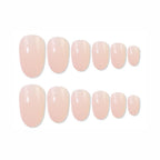 shills professional reusable press on nails oval spn526