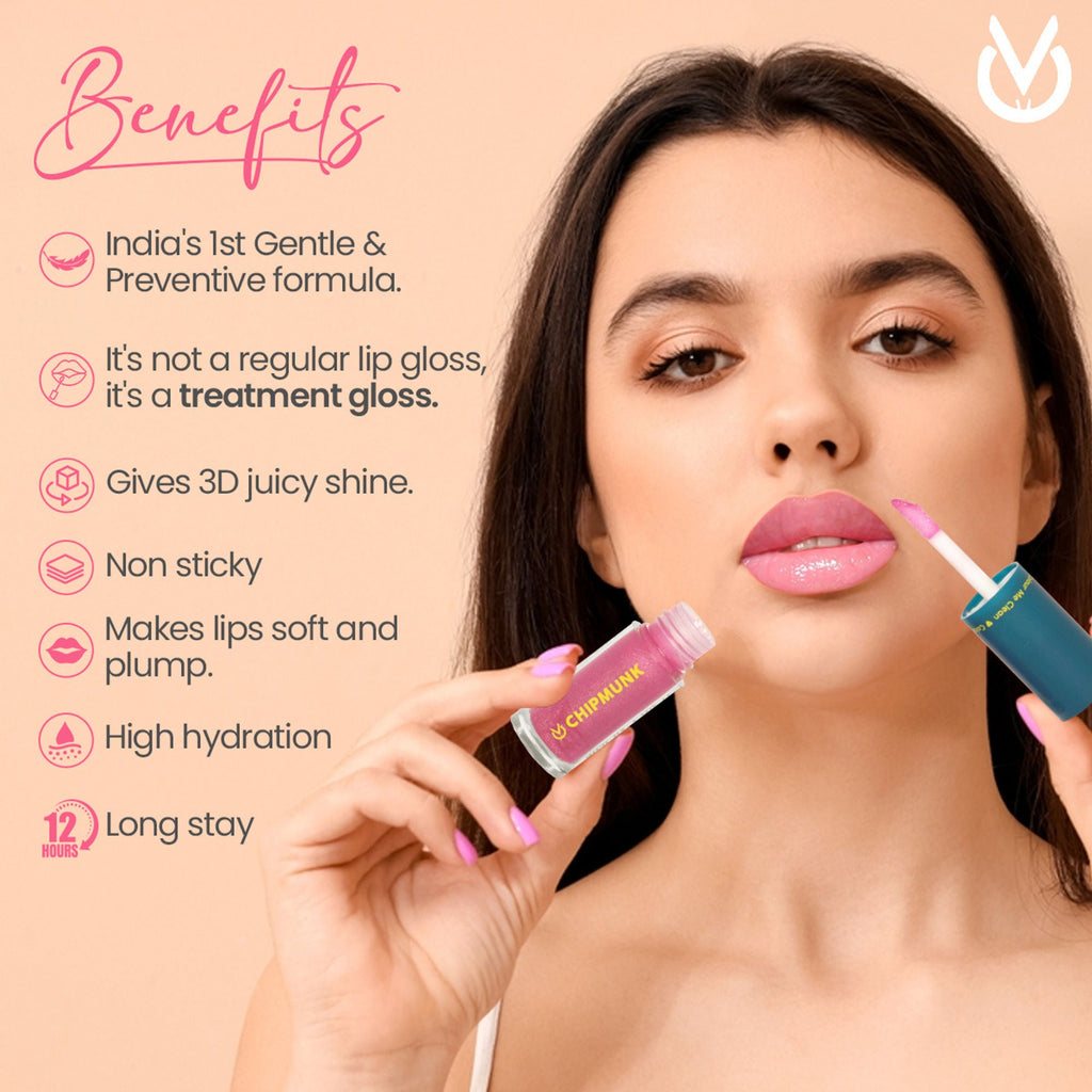 CHIPMUNK Simpin For It Dynamic Lip Gloss - 81 Live A Little - Distacart