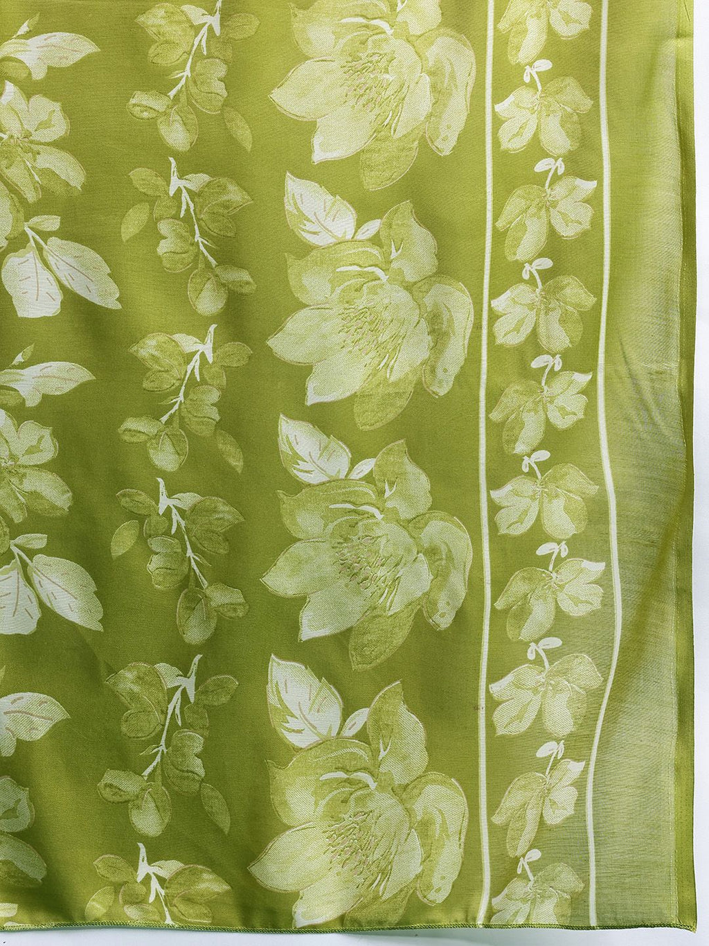 Indo Era Women Floral Printed Regular Beads and Stones Kurta with Trousers & With Dupatta - Distacart