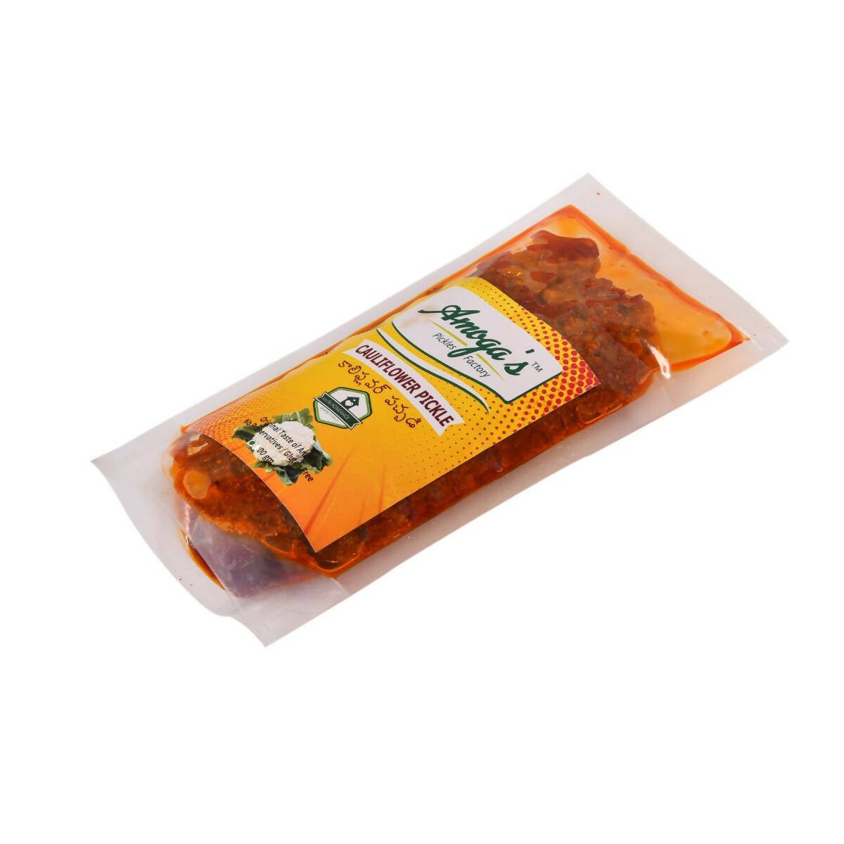 Amoga's Pickles Factory Cauliflower Pickle Andhra Style - Distacart