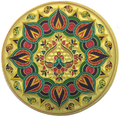 Stickerbazaar Micro Golden Embossing Rangoli Stickers - Distacart