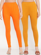 TAG 7 Women Pack of 2 Solid Leggings