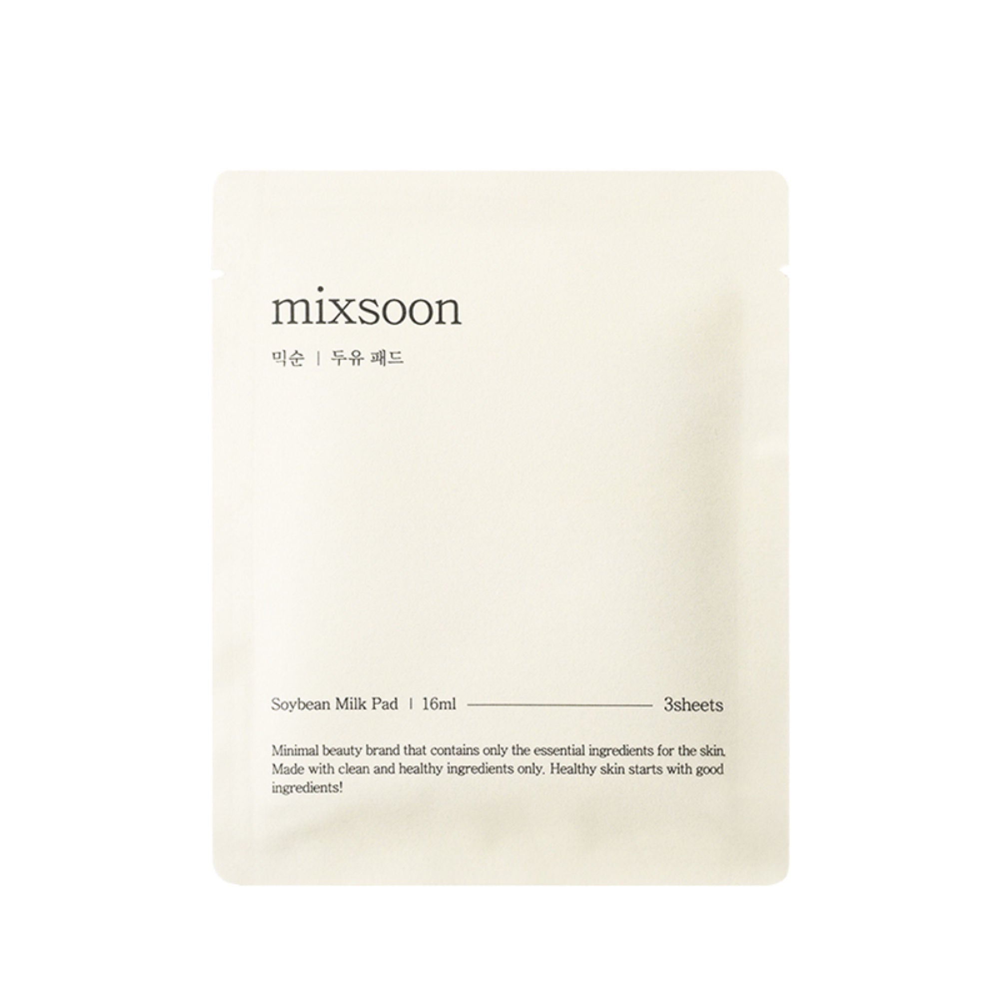 Mixsoon Soybean Milk Pad, Brightens & Deeply Hydrates Dry, Dull Skin with Fermented Soy - Distacart