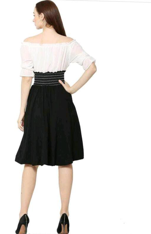 PAVONINE Black Color Kansai Midi For Girls - Distacart