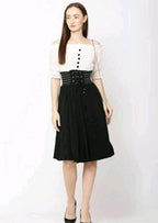PAVONINE Black Color Kansai Midi For Girls - Distacart