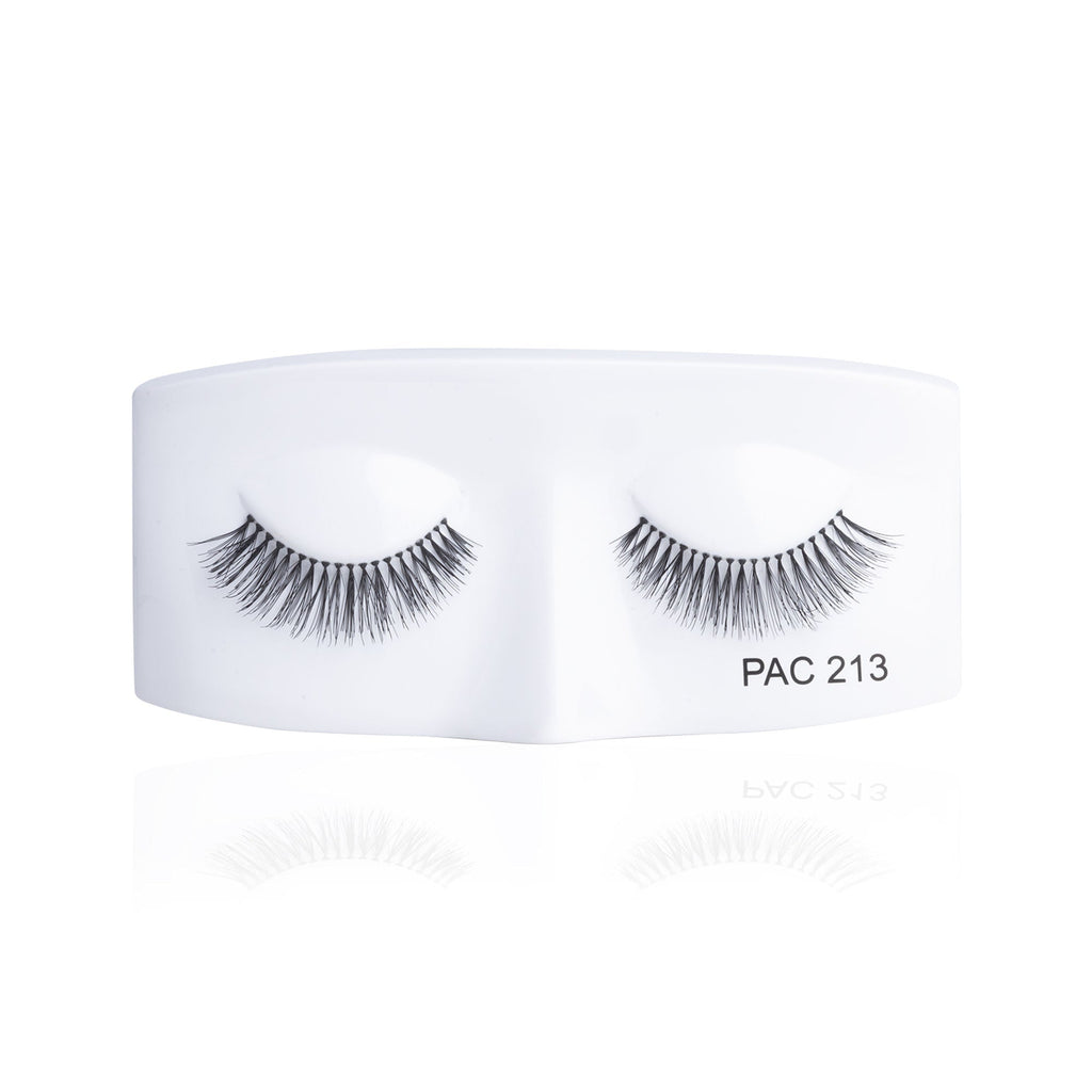 PAC Tapered Lash 213 - Handmade Natural Looking, Reusable up to 12x, Seamlessly Blends with Lashes