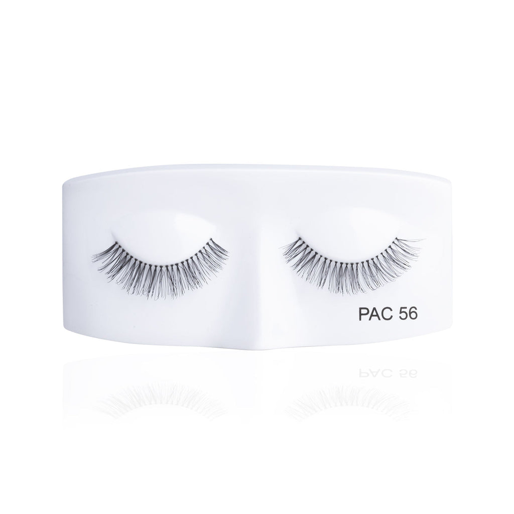 PAC Tapered Lash 56 - Handmade Natural Looking, Reusable up to 12x, Seamlessly Blends with Lashes