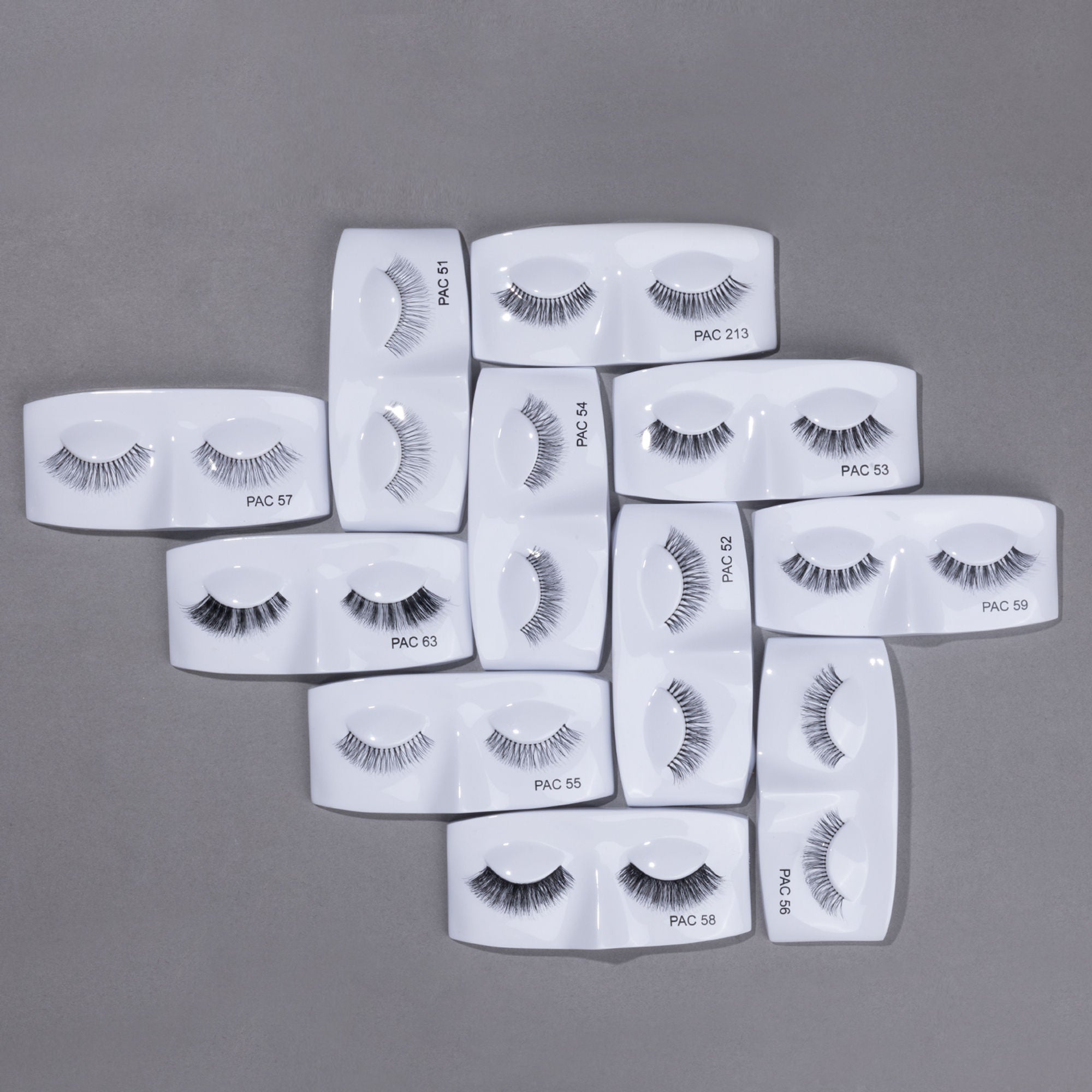 PAC Studio Tapered Lash 56 - Handmade Natural Looking, Reusable up to 12x, Seamlessly Blends with Lashes - Distacart