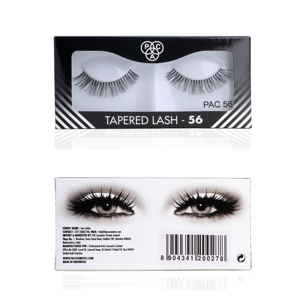 PAC Studio Tapered Lash 56 - Handmade Natural Looking, Reusable up to 12x, Seamlessly Blends with Lashes - Distacart