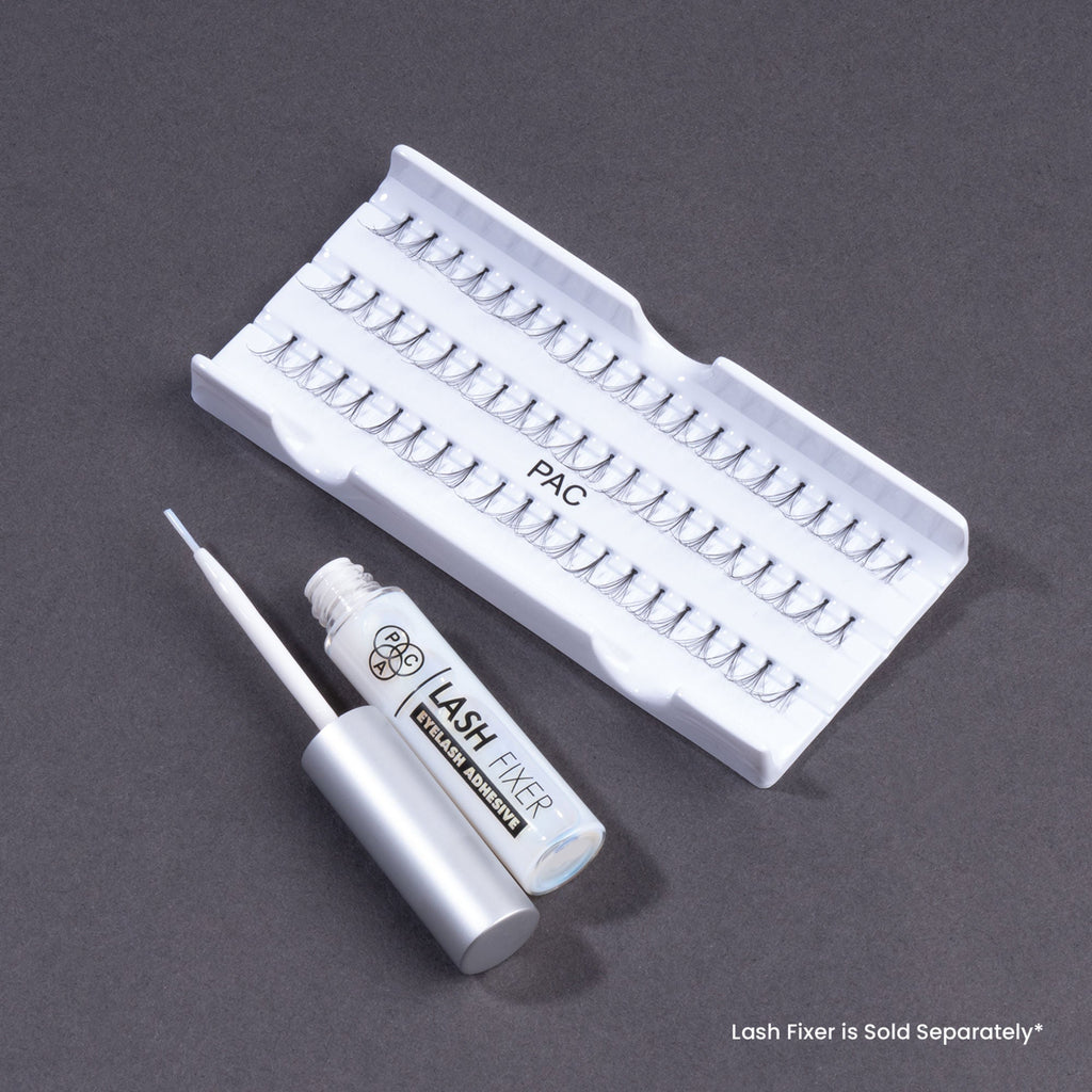 PAC Studio Flare Lash FL1 - Natural Cluster Lashes with Short, Long & Thick Strands for Versatile Looks
