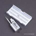 PAC Studio Flare Lash FL1 - Natural Cluster Lashes with Short, Long & Thick Strands for Versatile Looks