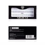 PAC Studio Flare Lash FL1 - Natural Cluster Lashes with Short, Long & Thick Strands for Versatile Looks