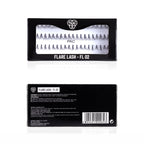 PAC Studio Flare Lash FL2 - Natural Cluster Lashes with Short, Long & Thick Strands for Versatile Looks