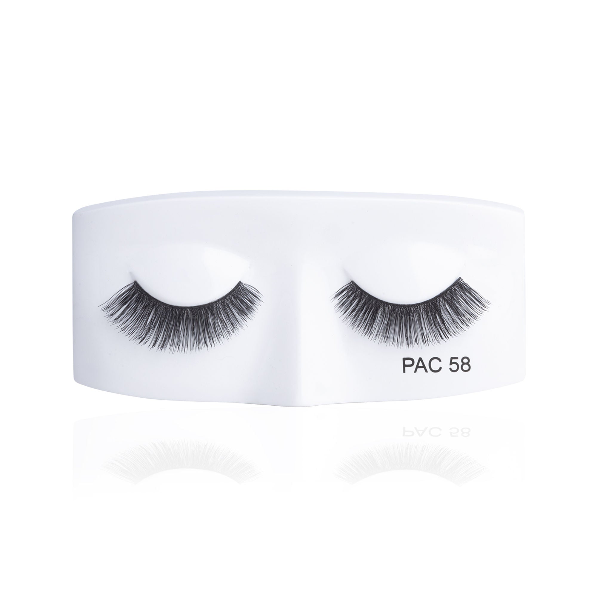 PAC Tapered Lash 58 - Handmade Natural Looking, Reusable up to 12x, Seamlessly Blends with Lashes