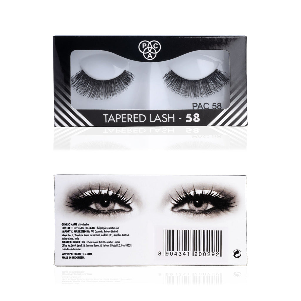 PAC Studio Tapered Lash 58 - Handmade Natural Looking, Reusable up to 12x, Seamlessly Blends with Lashes - Distacart