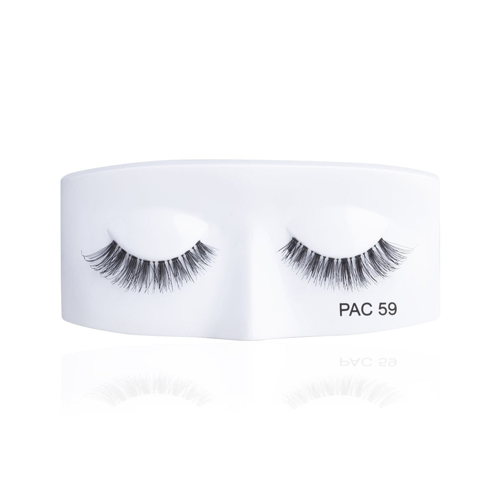 PAC Tapered Lash 59 - Handmade Natural Looking, Reusable up to 12x, Seamlessly Blends with Lashes