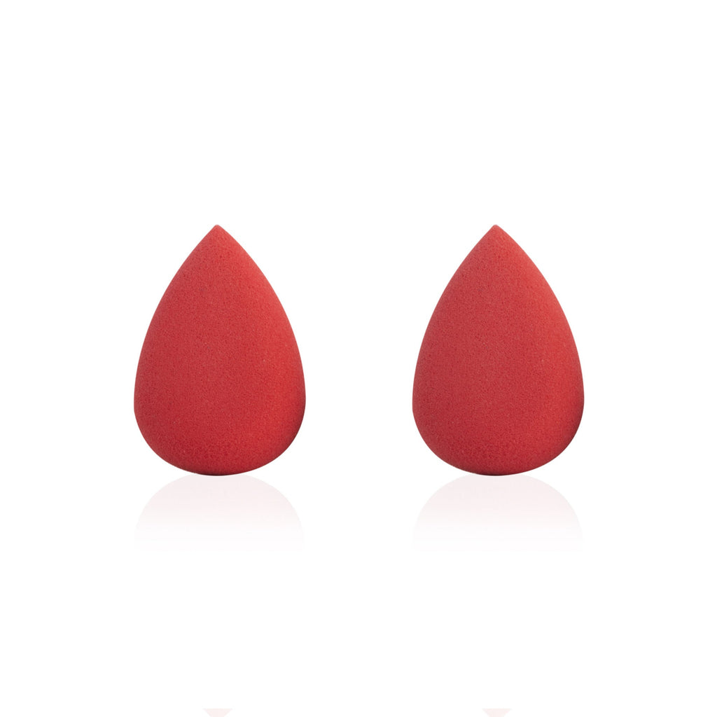 Mini Sponge Set Water Drop - Red