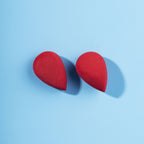 Mini Sponge Set Water Drop - Red - Distacart