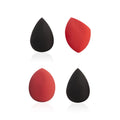 PAC Studio Beauty Blender Sponge (Mini) (4 Pcs) (Red + Black) (Mix)