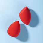 PAC Studio Ultimate Beauty Blender Sponge Red - Durable, Multi-Functional, Low Absorption, Breathable Pouch