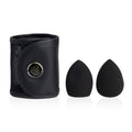 PAC Studio Ultimate Beauty Blender Sponge Black -Durable, Multi-Functional, Low Absorption Breathable Pouch