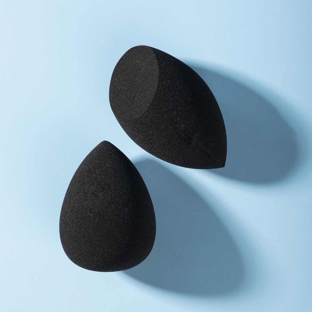 PAC Studio Ultimate Beauty Blender Sponge Black -Durable, Multi-Functional, Low Absorption Breathable Pouch