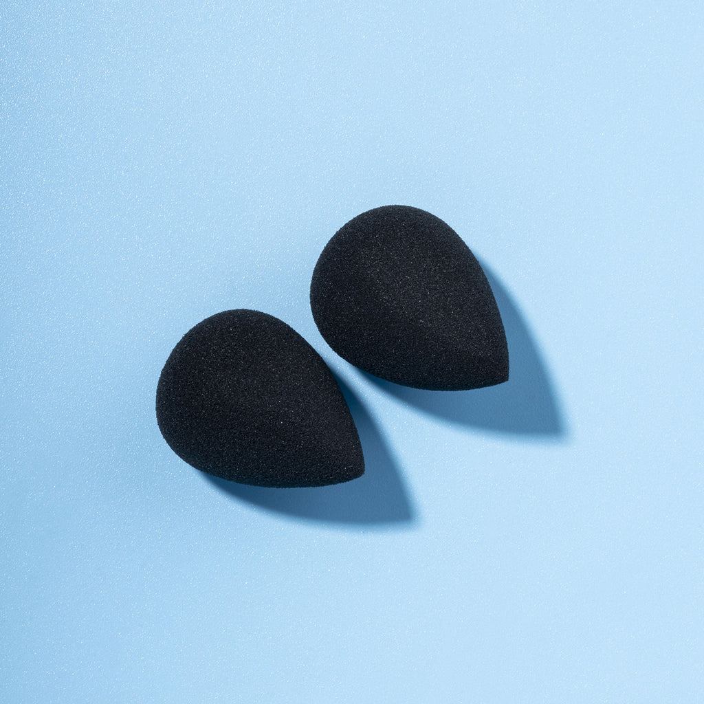 PAC Studio Beauty Blender Sponge (Mini)(2 Pcs)(Water Drop)(Black) - Distacart