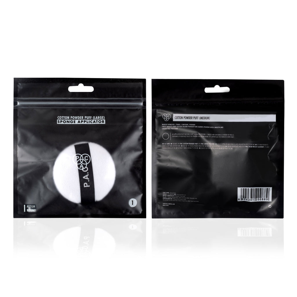 PAC Studio Medium Cotton Round Puff - Distacart