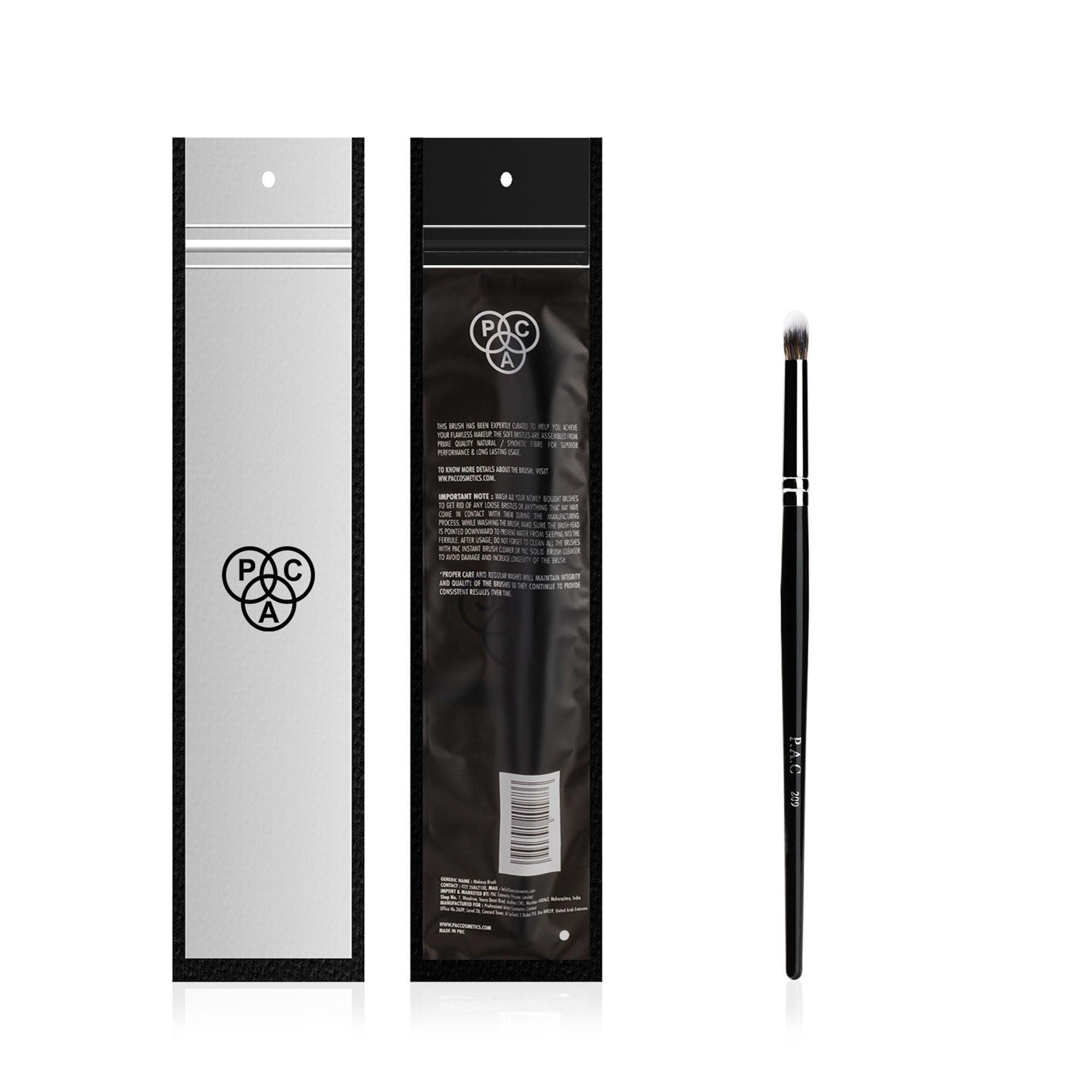 PAC Studio Blending Eyeshadow Brush - 209